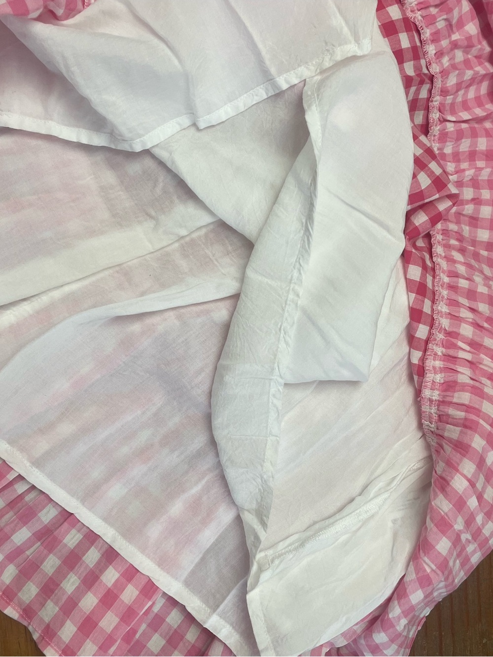 Draper James Pink Gingham Smocked Midi Sundress Medium Cottagecore - Picture 6 of 10